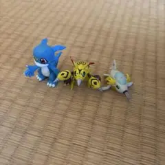 るかっぷ SOFVIMATES アグモン ガブモン デジモン フィギュア セット 