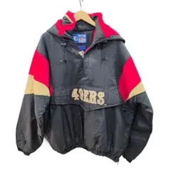 ​ 90s STARTER NFL 49ers 中綿ナイロンジャケット 刺繍