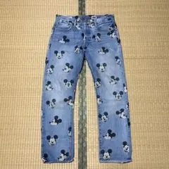 【ビンテージ/極レア】Levis デニム ハワイ限定 ミッキーマウス 希少品！ ビンテージ/極レア】Levis デニム ハワイ限定 ミッキーマウス