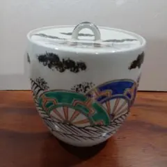 扇面文様 水指 茶道具 陶器 - メルカリ