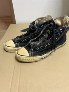 アンダーカバー T期 スタッズ付きネイビースニーカー サイズ10 ジャンク品