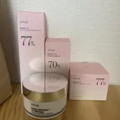 ANUA PEACHアヌア 桃 スキンケア3点 アヌア レチノール クリーム