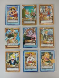 【絶版品】ワンピース カードダスハイパーバトル　9枚　まとめ売り