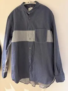 LANVIN en Bleu 長袖シャツ 48 ダークブルーのサムネイル