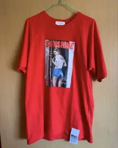 グラフィックTシャツ 赤
