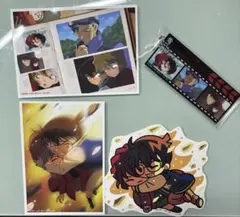 名探偵コナン ポストカードセットとストラップ