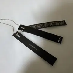 正規品】AMIRI タグ 3連タグ レザー 紙 ボールチェーン - メルカリ