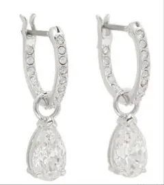 SWAROVSKI ドロップ型ピアス 2wayのサムネイル