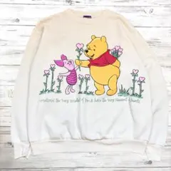 Pooh スウェット キャラクター アイボリー M 0380