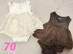 baby GAP ロンパース 2枚セットのサムネイル