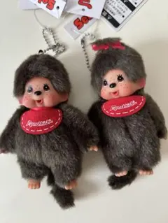 モンチッチキーチェーンミニ2体セット