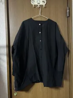 ブラックオーバーサイズジャケット