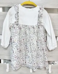 【韓国子供服ブランド】ArimeCloset フラワーワンピース 長袖