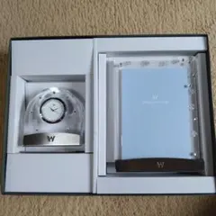 【美品】WEDGWOOD 置時計 フォトフレーム セット