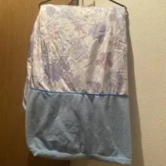 シングルロング　サイズ　掛け布団カバー　リバーシブル　ブルー