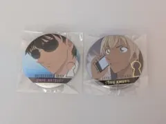 名探偵コナン　コナンプラザ　ジュエリー缶バッジ　松田　安室　降谷