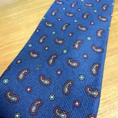 美品‼️シャネル　ペイズリー柄　ネクタイ　高級シルクのサムネイル
