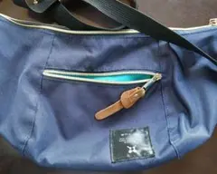 anello ネイビー ショルダーバッグ