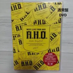 WEST.LIVE TOUR 2025 A.H.O. 通常盤 DVD
