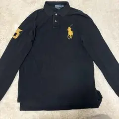 Polo by Ralph Lauren ブラック 長袖ポロシャツ XL