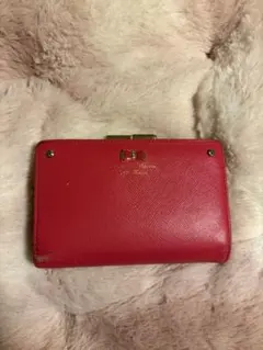 Samantha Thavasa 二つ折り財布 ピンク リボンのサムネイル