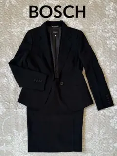 BOSCH 黒 スーツ ビジネス オフィス 通勤 就活 ジャケット スカート