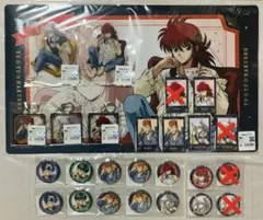 幽遊白書 蔵馬 ウェイター 缶バッジ ミニブロマイド アクキー クリア