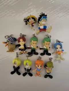 ワンピース　フィギュア　キーホルダー　11体セット