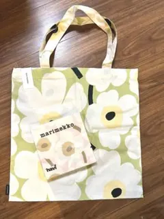marimekko マリメッコ エコバッグ ペーパーナプキン　花柄　セットのサムネイル