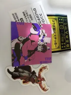 ジョジョの奇妙な冒険 スシローコラボ　ステッカー　ピック