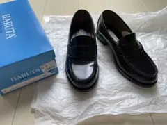 HARUTA ARVINブラック ローファー 25EEE