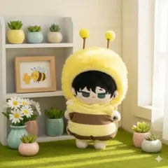 ぬい服 10cmぬいぐるみ用 着せ替え服蜂 みつばちモチーフ ぬい活 着ぐるみ