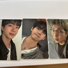 BTS ARIRANG 特典トレカ　テテ、ジン、RM