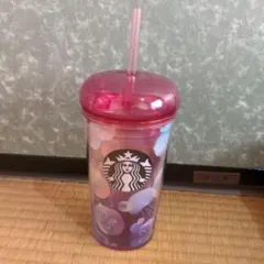 スタバ　タンブラー　ピンク