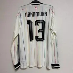 【新品未使用・正規品】中村敬斗 日本代表アウェイユニフォームXL 長袖