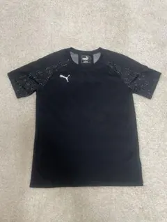 PUMA ブラック シャツ サイズ150 スポーツウェア　サッカーウェア