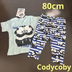 コーディコービー モスカット レギンスパンツ 半袖 Tシャツ パンダ