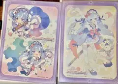 初音ミクSnow Miku 2023 イラストポートレート A4 2枚セット