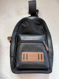 COACH ブラック ショルダーバッグ