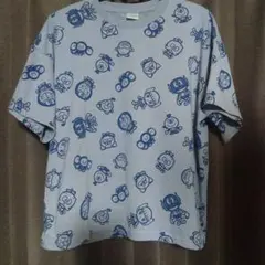 藤子F不二雄 生誕90周年記念 総柄Tシャツ L ドラえもん　パーマンのサムネイル
