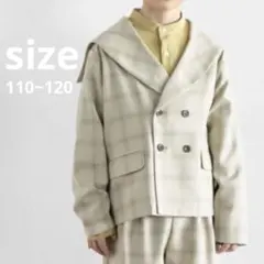 ローリーズファーム　セーラージャケット　ベージュ　セットアップ　110〜120