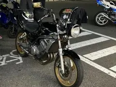バリオス　1型　バイクシート 黒 ストライプデザイン バリオス 1型 バイクシート 黒 ストライプデザイン - メルカリ