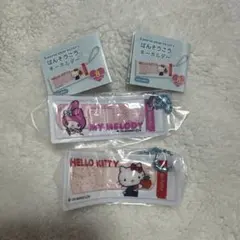 ばんそうこうキーホルダー マイメロディ キティ