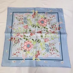 未使用級 美品 ジムトンプソン 花柄 ボタニカル シルク ストール