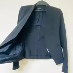 theory セオリー ノーカラージャケット ブラック ジャケットのみ