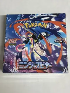 ポケモンカード　ニンジャスピナー　 1BOX　シュリンク付き
