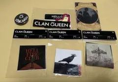 CLANQUEEN ステッカーセット CLANQUEEN ジャケ写ステッカー 3枚セット クランクイーン - メルカリ
