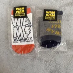 WAMWAM キッズ ソックス 2足セット