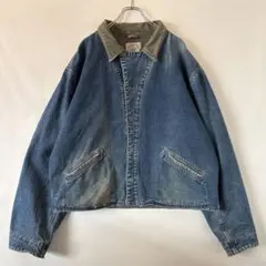 90s ヴィンテージ ARMANI デニムジャケット 古着 アルマーニ イタリアのサムネイル