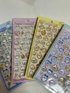 【正規品】ちいかわ ボンボンドロップシール 第1弾 4種コンプ